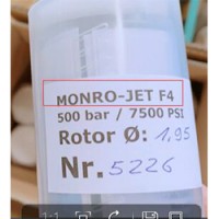 瑞士FLOW-TECH軌道噴嘴MONRO-JET?F3型 瑞士FLOW-TECH軌道噴嘴MONRO-JET?F3型