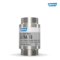 WITT Gasetechnik止回閥ULTRA 10系列工作壓力16 bar WITT Gasetechnik止回閥ULTRA 10系列工作壓力16 bar