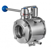 Inoxpa A470泄漏蝶閥,可安全分離產品,并防止在墊圈失效時意外混合 Inoxpa A470泄漏蝶閥,可安全分離產品,并防止在墊圈失效時意外混合