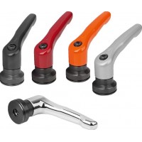 KIPP可調節手柄內螺紋黑色氧化鋼K1599夾緊力增強器 KIPP可調節手柄內螺紋黑色氧化鋼K1599夾緊力增強器