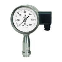 意大利Nuova Fima壓力表8 MOM 3 A E 335 1帶本地讀數