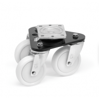 TORWEGGE 三角輥聚氨酯輪 TRI-PUBA-100-P3-165黑色 TORWEGGE 三角輥聚氨酯輪 TRI-PUBA-100-P3-165黑色