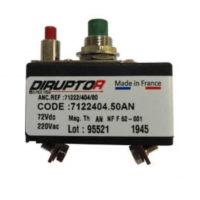 法國 DIRUPTOR 單極斷路器 7122204 8DHP用于交通工業電路過載短路保護