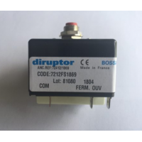 法國 DIRUPTOR 雙極斷路器7212FS1869 50A/6kA 短路容量符合鐵路標準