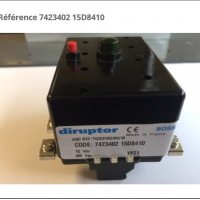 法國 DIRUPTOR 四極斷路器7412104 12D用于工業和交通