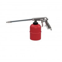 Riegler直噴管噴槍SPR1L帶塑料杯，容量約 1.0 升，啞光紅色