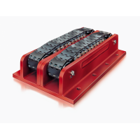 Boerkey滑動滾輪AS-H-50CrV4用于重型設備搬運